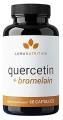 Luma Nutrition Quercetin 500mg with Bromelain