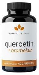 Luma Nutrition Quercetin 500mg with Bromelain