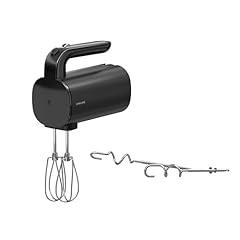 ZWILLING Xtend Cordless Hand Mixer Starter Set – Cordless 3-Speed Hand Mixer with Beaters, Dough Hooks, Battery Pack, Compact Charger, and USB-C Power Bank – Quiet Motor – LED Display
