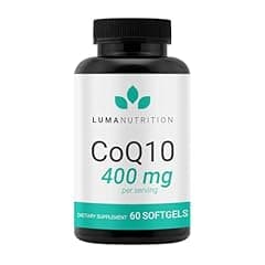 Luma Nutrition CoQ10 400mg Softgels