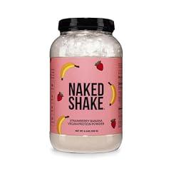 Naked Shake Vegan Protein Powder Strawberry Banana