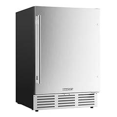 EUHOMY 24-Inch Beverage Refrigerator, 180 Can