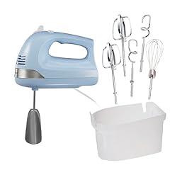 Hamilton Beach Electric Hand Mixer, Blue