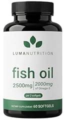 Luma Nutrition Omega 3 Fish Oil Supplement