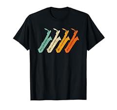 Retro Baritone Saxophone T-Shirt