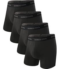Bamboo Cool Men's Breathable Boxer Briefs Multipack