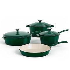 DishDelight Enameled Cast Iron Cookware Set