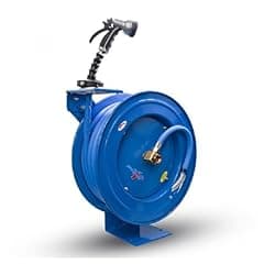 BluSeal BSWR5850 Retractable Hose Reel with 50' Hot Water Hose