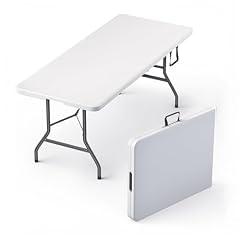 6ft Foldable Table with Steel Legs