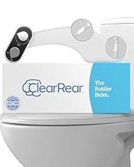 Clear Rear Bidet Attachment for Toilet