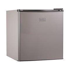 BLACK+DECKER Compact Refrigerator with Freezer 1.7 Cu Ft Silver