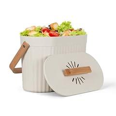Yatmung Countertop Compost Bin with Lid