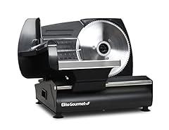 Elite Gourmet EMT-625B Electric Deli Slicer