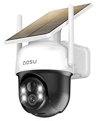 AOSU Solar Wireless Outdoor Security Camera 2K