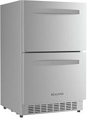 REALONE 24-Inch Stainless Steel Outdoor Refrigerator