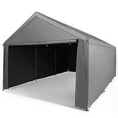 Abba Patio 12x20 Carport Garage with Windows