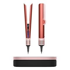 Dyson Airstrait Straightener in Strawberry Bronze and Blush Pink