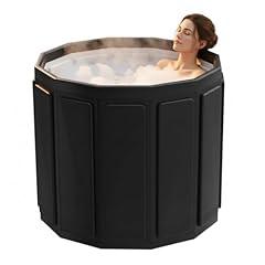 Portable Foldable Adult Bathtub, Black