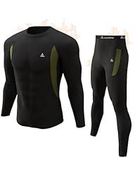 Convallaria Men's Thermal Underwear Set