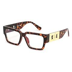 FEISEDY Retro Rectangle Blue Light Glasses B0365