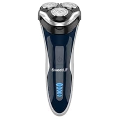 SweetLF Electric Razor for Men, Navy Blue