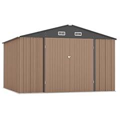 Zstar Outdoor Storage Shed 12x10 FT