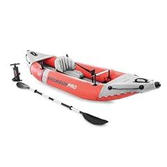 Intex Excursion Pro K1 Inflatable Kayak Set