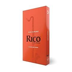 Rico Bass Clarinet Reeds Strength 2.5, 25-Pack