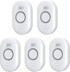 Water Leak Detector Alarm, 5-Pack