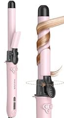 Wavytalk Rotating Curling Iron 1 Inch Pale Pink