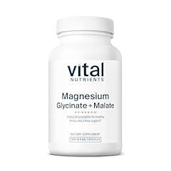 Vital Nutrients Magnesium Glycinate and Malate Supplement