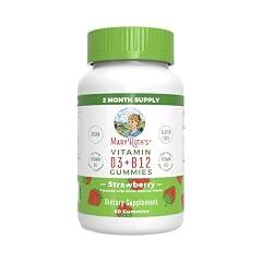 MaryRuth Organics Vegan Vitamin D3 + B12 Gummies