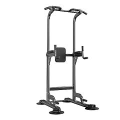 Power Tower Adjustable Pull Up & Dip Station
