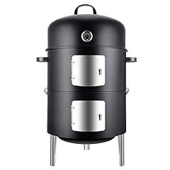 Realcook 17 Inch Charcoal Smoker Grill