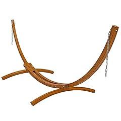 Sunnydaze 12-Foot Wooden Hammock Stand