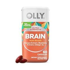 OLLY Ultra Strength Brain Support Softgels