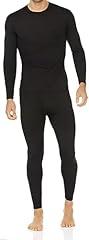 Thermajohn Men's Fleece Lined Thermal Underwear Set