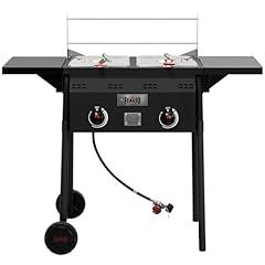 Feasto Dual Tank Propane Deep Fryer