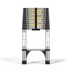 JADDUO 16.5 FT Aluminum Telescoping Ladder