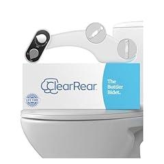 Clear Rear Bidet Attachment for Toilet
