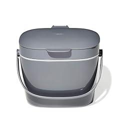 OXO Indoor Compost Bin, 1.75 Gallon, Charcoal