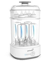 GROWNSY Bottle Sterilizer and Dryer Grey