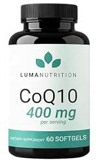 Luma Nutrition CoQ10 400mg Softgels