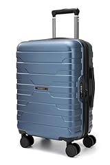 BAGSMART Royal Blue Carry On Suitcase