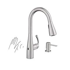 Moen Essie Touchless Kitchen Faucet with Soap Dispenser