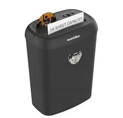 Suntiko 14-Sheet Cross-Cut Paper Shredder