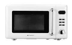 Emerson Retro White Compact Microwave Oven