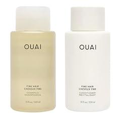 OUAI Fine Shampoo and Conditioner Set
