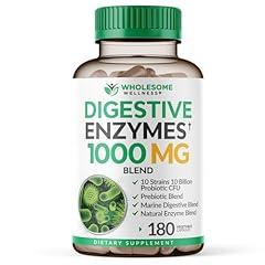 Wholesome Wellness Digestive Enzymes with Prebiotics & Probiotics