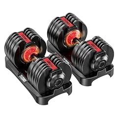 TYZDMY Adjustable Dumbbells Set 52.5 lbs Pair